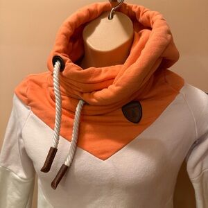 The Buckle Wanakome Vera Colorblock sweatshirt hoodie women’s size small